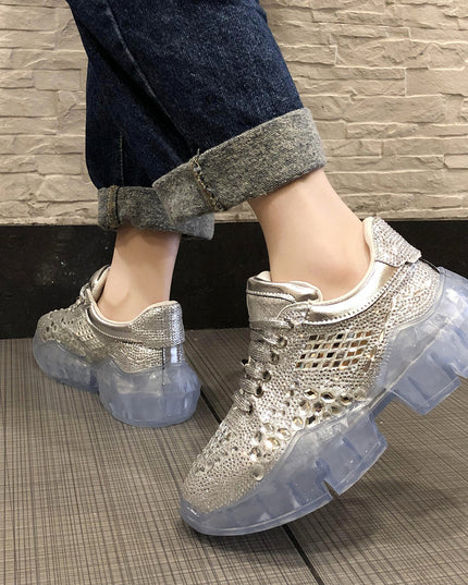 Rhinestone sneakers