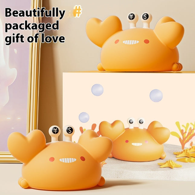 Gold Clamp Crab Small Night Light