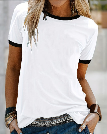 3-Pack Women's Casual Short Sleeve T-Shirts