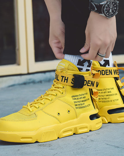 High-top sneakers