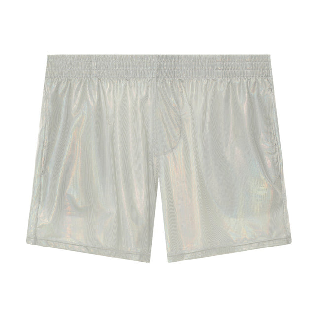 Men's Middle Pants Faux Leather