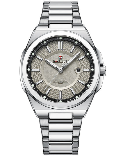 Elegant And Simple Men's Steel Band Watch