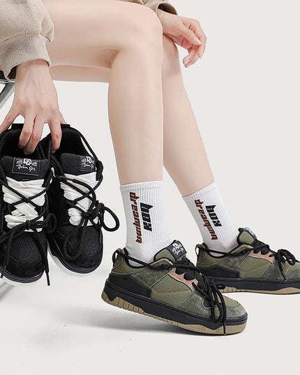 Retro Heavy Industry Sneakers Casual Sneaker Women