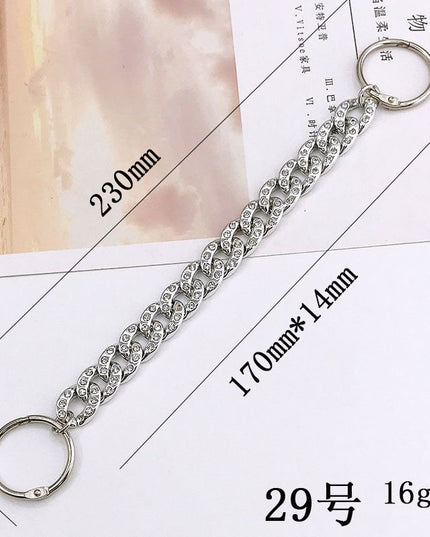 Acrylic Diamond Chain Sneakers Accessories