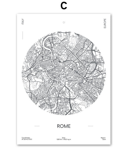 Wall Art Canvas Painting Poster