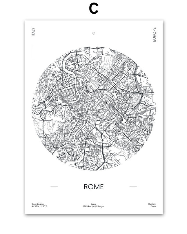 Wall Art Canvas Painting Poster