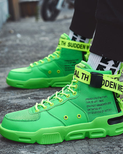 High-top sneakers