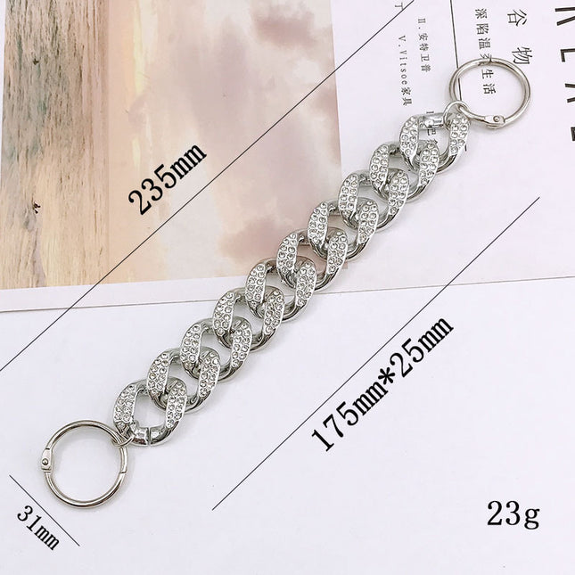 Acrylic Diamond Chain Sneakers Accessories