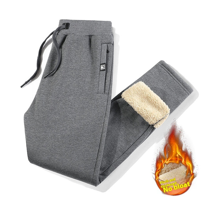 Men's Fleece-lined Thickened Dad Oversized