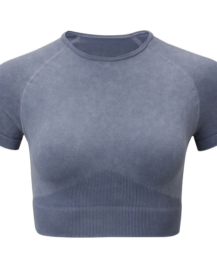 Shark Knit Seamless Fitness Yoga Long Sleeve Set