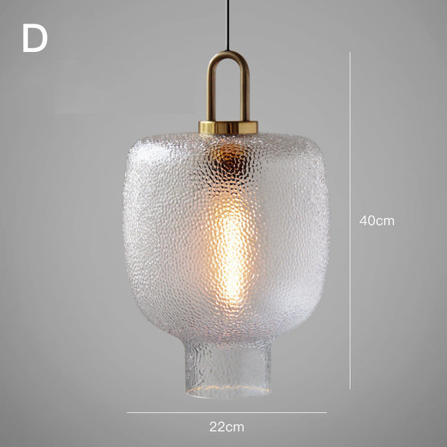 Table Modern Minimalist Glass Chandelier