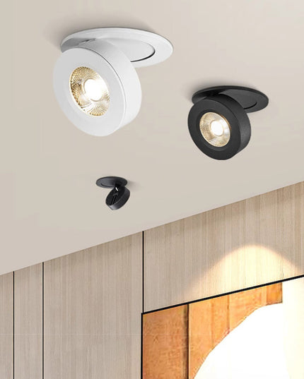 LED Embedded Folding Spotlight