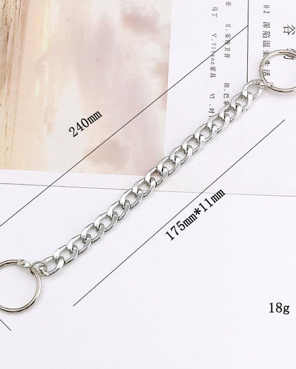 Acrylic Diamond Chain Sneakers Accessories