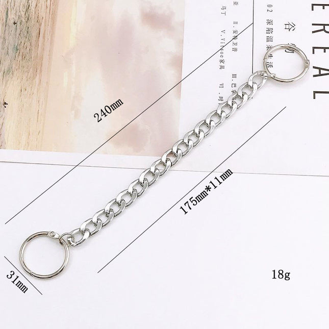 Acrylic Diamond Chain Sneakers Accessories