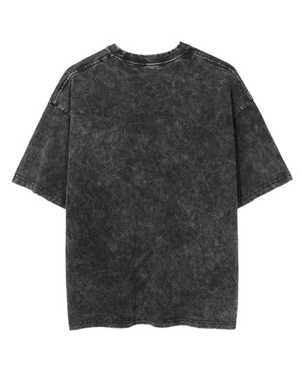 Men's Summer Vintage Print T-Shirt OVERSIZE - Image #0