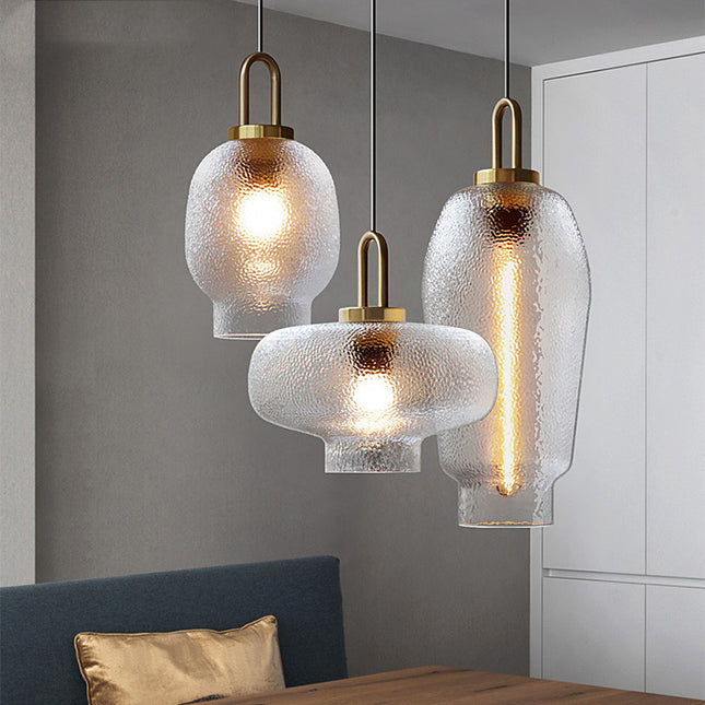 Table Modern Minimalist Glass Chandelier