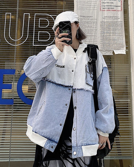 Embroidered Letters Men's And Women's Jackets