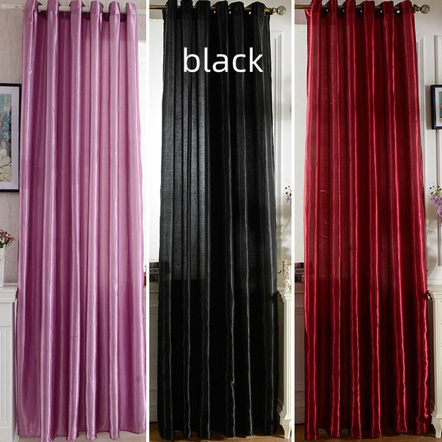 Satin Cloth Fabric Satin Curtain