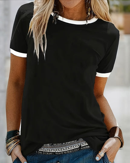 3-Pack Women's Casual Short Sleeve T-Shirts