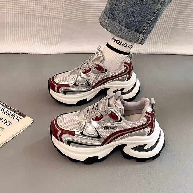 Women's Platform Height Increasing Leisure Sneaker
