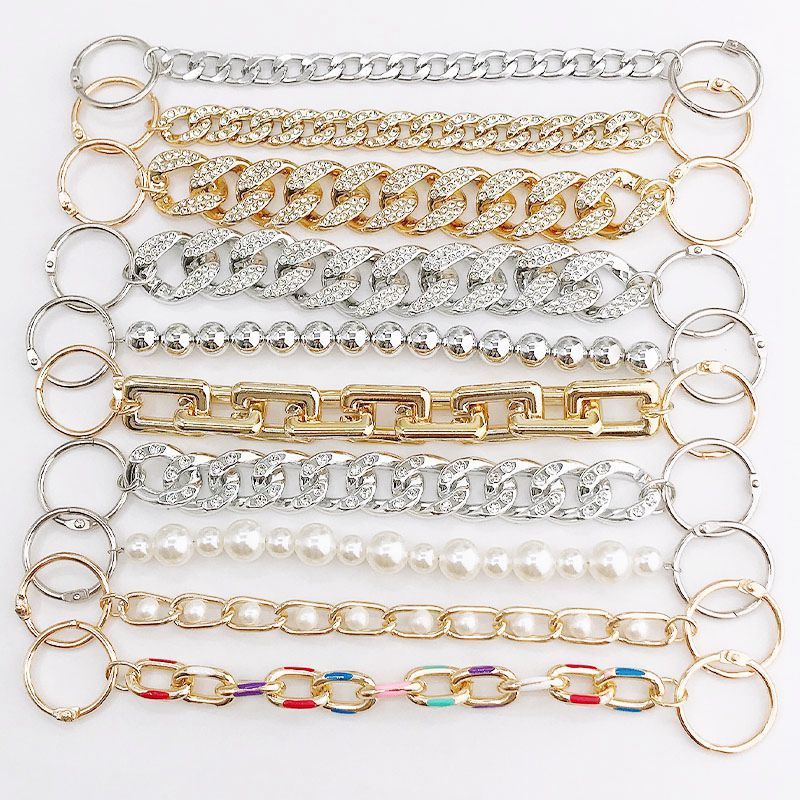 Acrylic Diamond Chain Sneakers Accessories