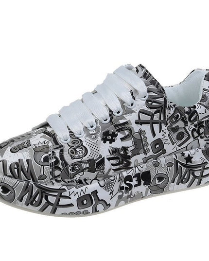 Women's Shoes Graffiti Sneakers Casual Sports