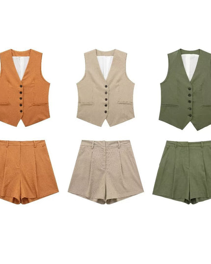 Women's Linen Blend Tank Top Casual