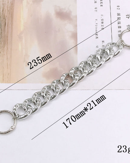 Acrylic Diamond Chain Sneakers Accessories