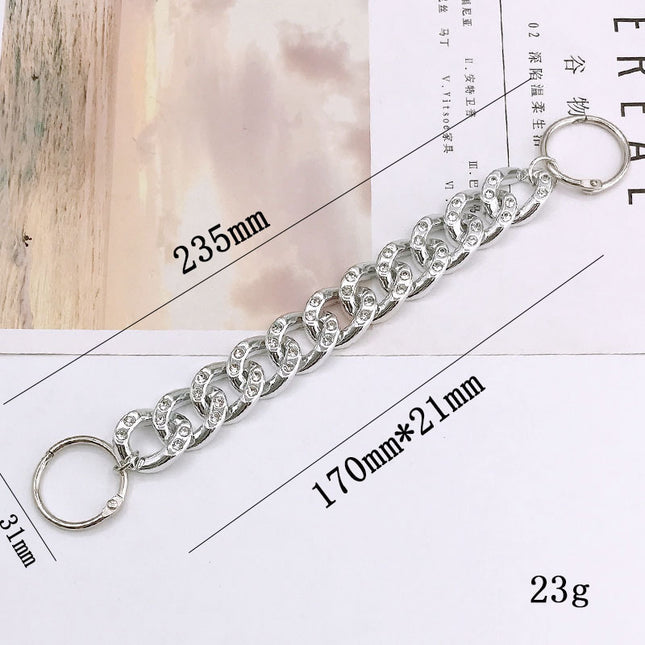 Acrylic Diamond Chain Sneakers Accessories