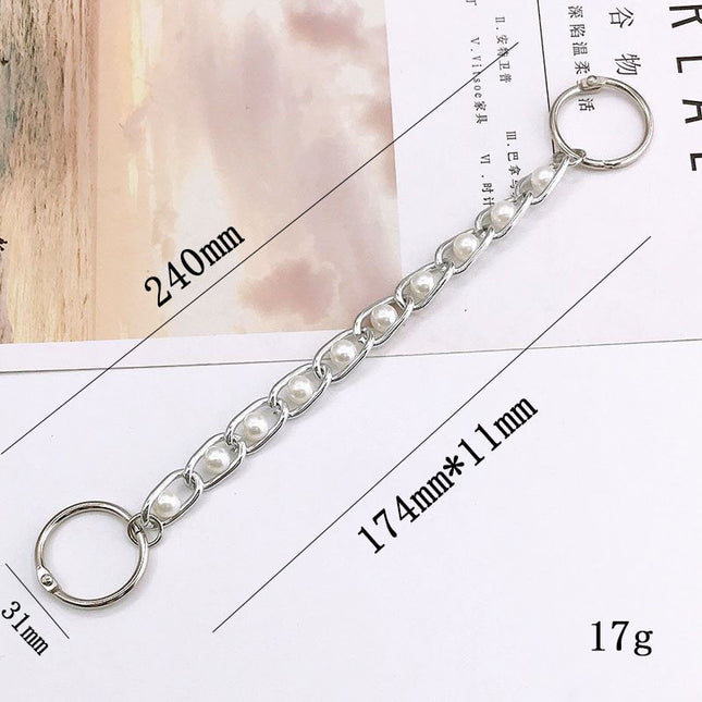 Acrylic Diamond Chain Sneakers Accessories