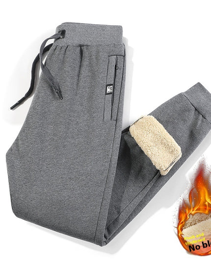 Men's Fleece-lined Thickened Dad Oversized